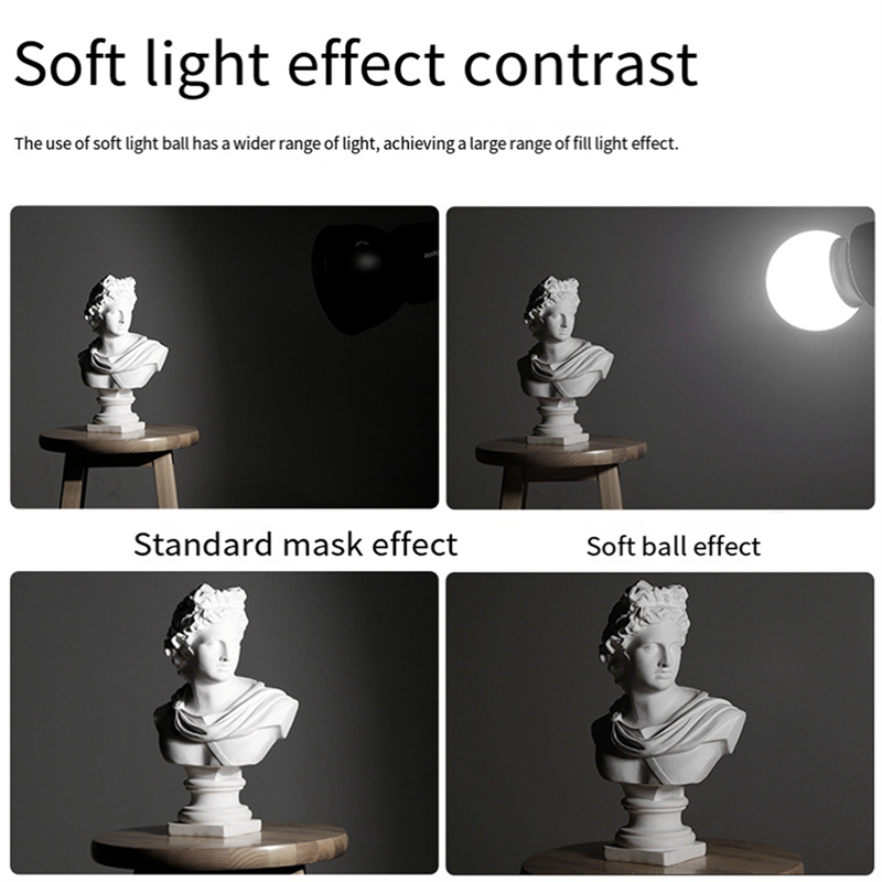 Photography Lighting Wireless - B03B-6Inch Soft Light Ball For Photography