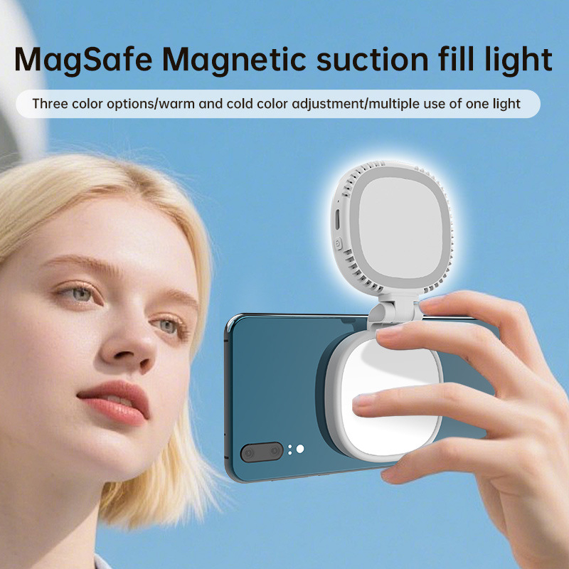 Photography Lighting Brands - Magnetic Foldable Phone Fill Light Stand