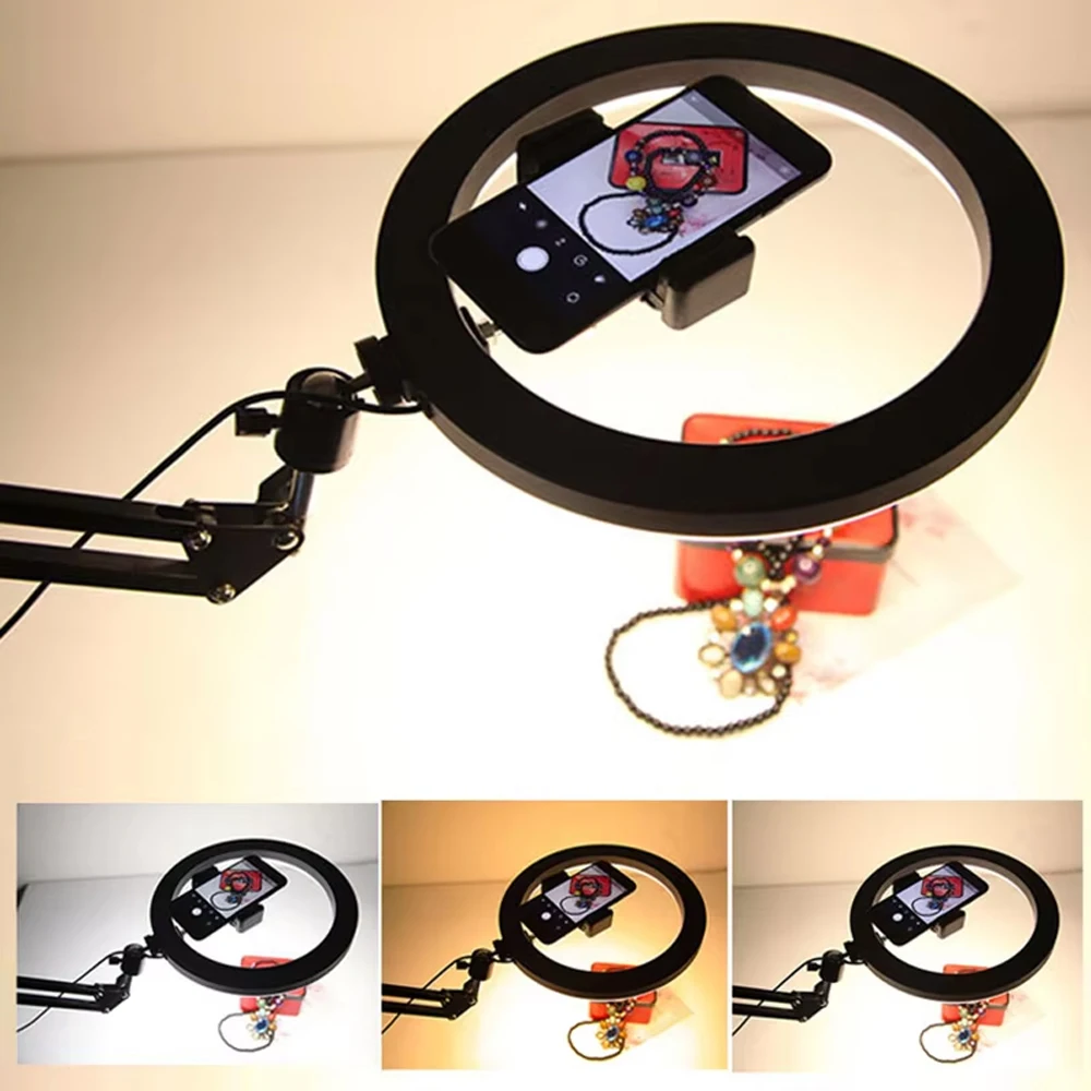 Photography Lighting Ring - Nice Overhead Tripod With Ring Light