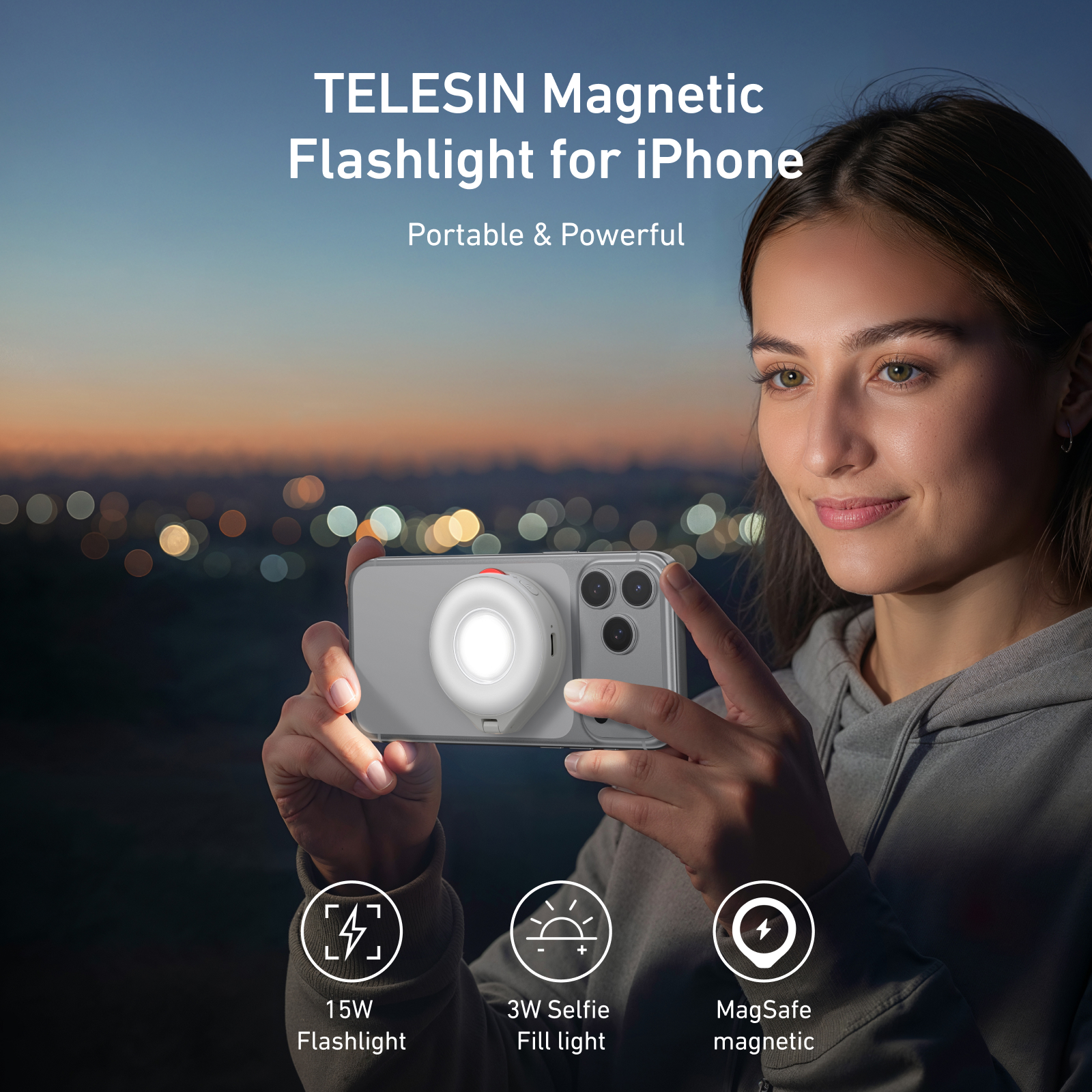 TELESIN Magnetic Flash light S - огляд і ціна Photography Lighting Brands