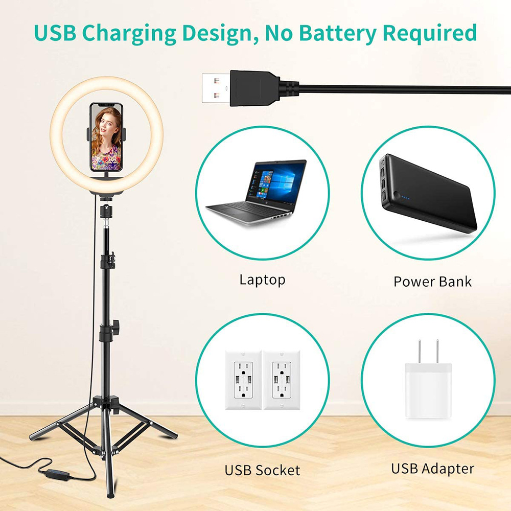 Phone Live Ring Light 10 Inch  - огляд і ціна Photography Lighting Ring