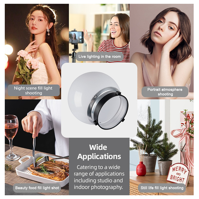B03B-6Inch Soft Light Ball For - огляд і ціна Photography Lighting Wireless