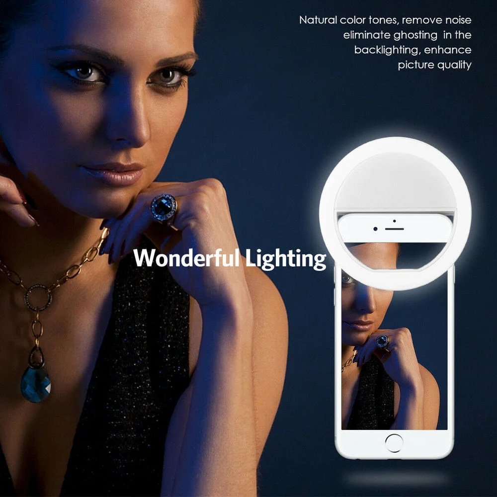 LED Selfie Fill Light USB Char - огляд і ціна Photography Lighting Game