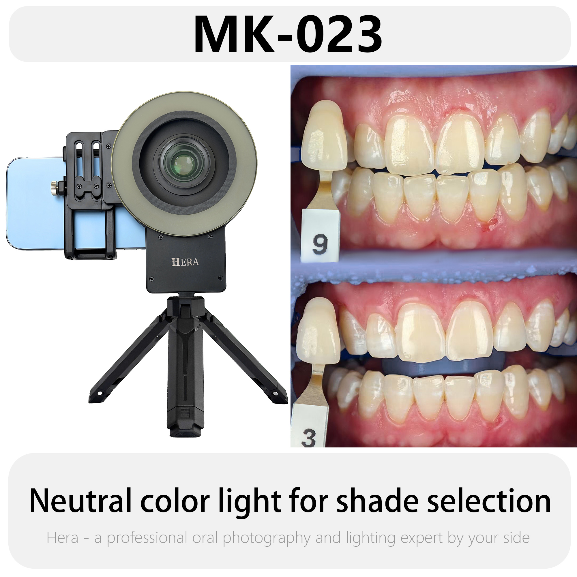 HERA MK-23 Intraoral Dental Ph - огляд і ціна Photography Lighting Ring