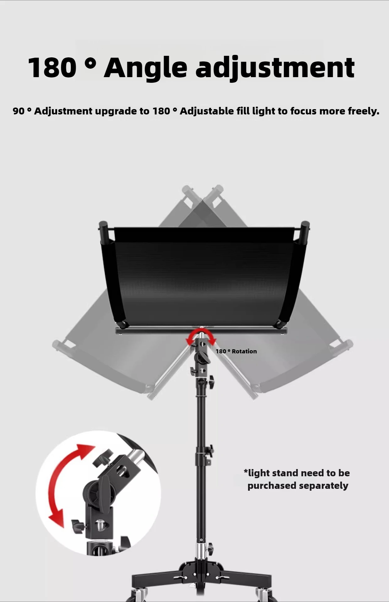 4-Color Cloth U-Type Reflector - огляд і ціна Photography Lighting Types