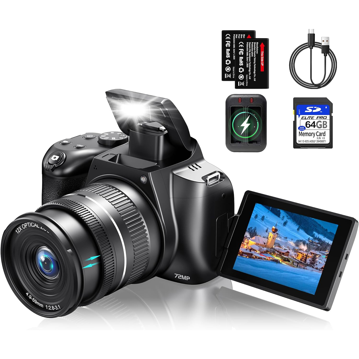 4K HD Digital Camera for Photo - огляд і ціна Photography Using Lighting