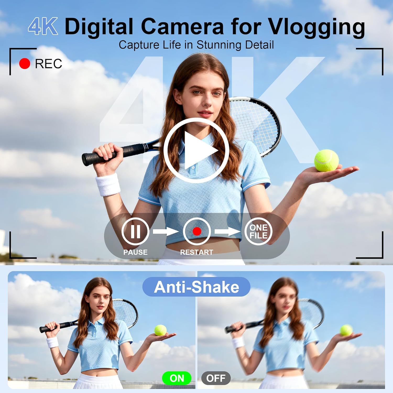 4K HD Digital Camera for Photo - огляд і ціна Photography Using Lighting