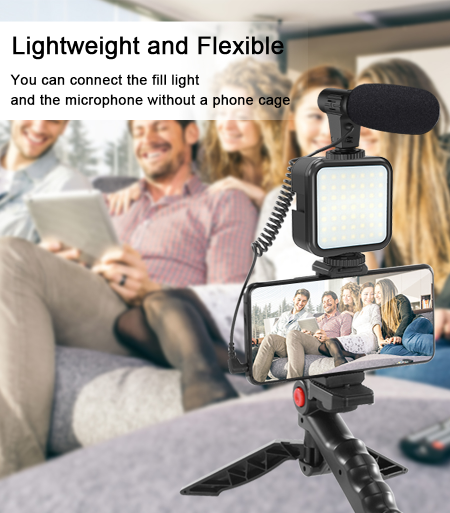Smartphone Vlogging Kit Video  - огляд і ціна Photography Lighting Ring