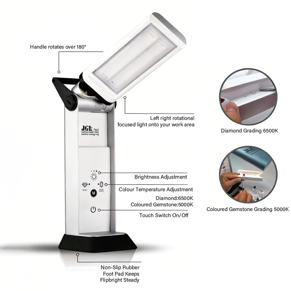 JGL Pro 5V Portable Type-C Jew - огляд і ціна Photography Lighting For Jewelry