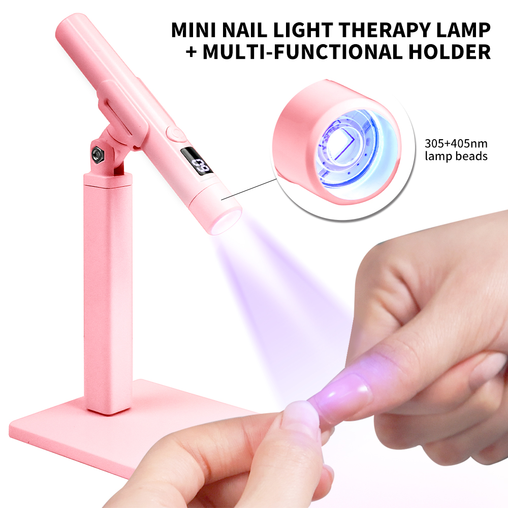 Portable Nail UV LED Lamp Rech - огляд і ціна Photography Lighting Portrait