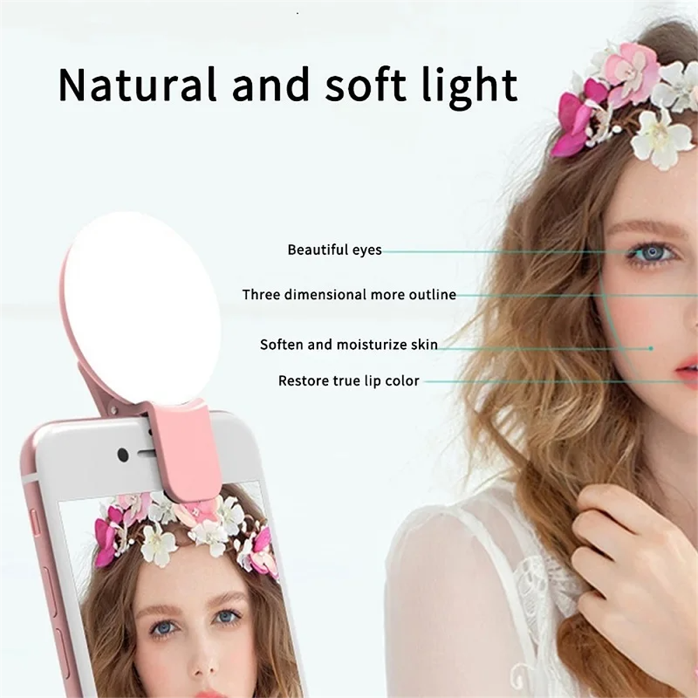 Portable Ring Light Clip Porta - огляд і ціна Photography Lighting Game