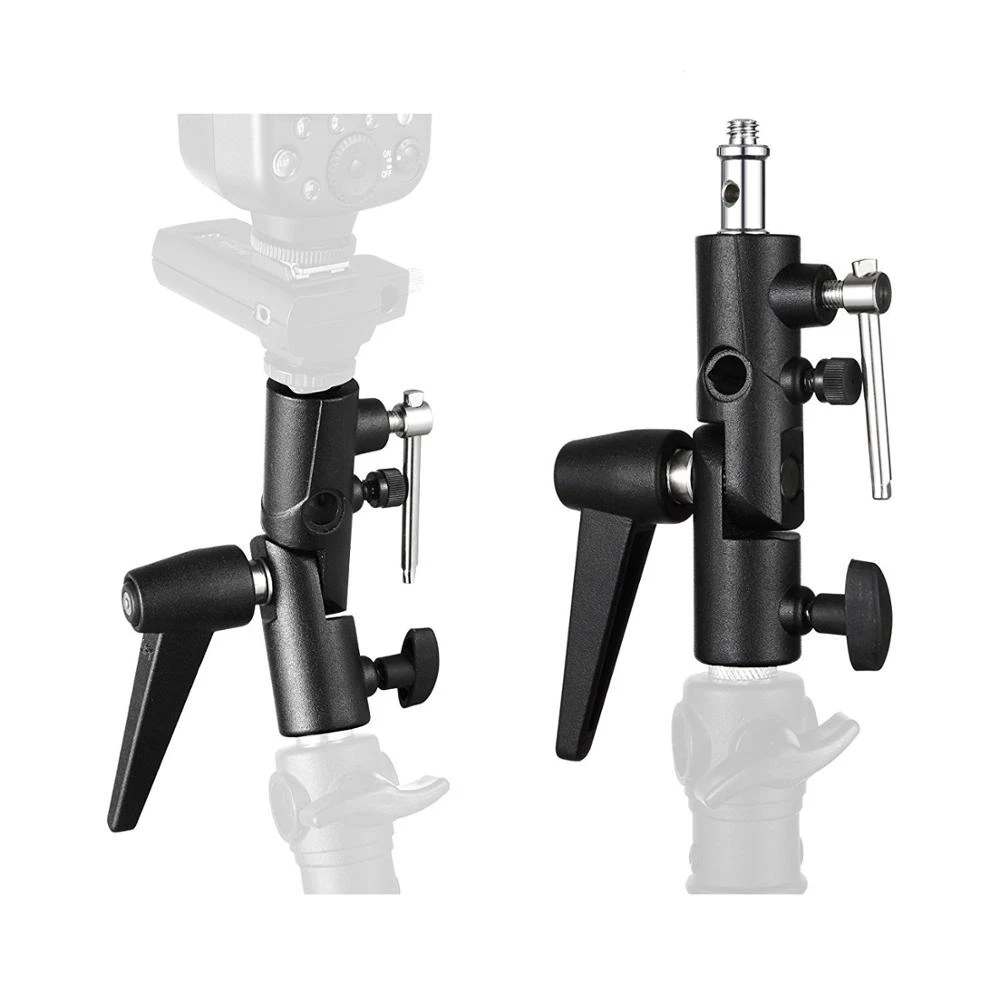 Flash Bracket Hot Shoe Umbrell - огляд і ціна Photography Lighting Types