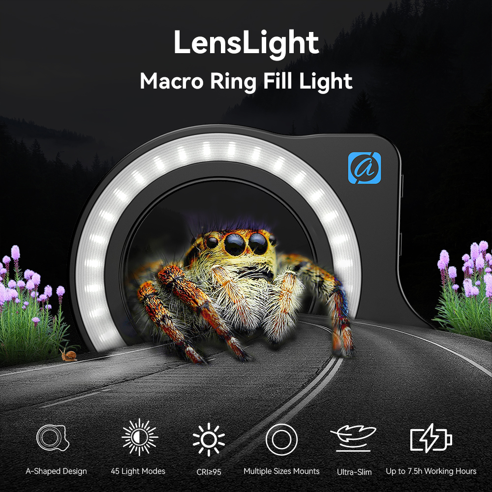 APEXEL NEW Macro Lens Fill Lig - огляд і ціна Photography Lighting Ring