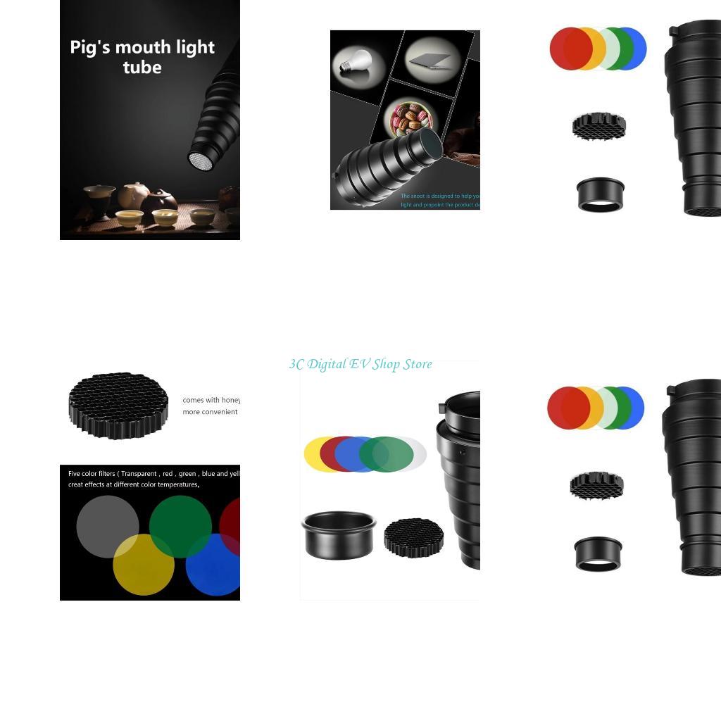 E74D 1Set Photography Snoot Se - огляд і ціна Photography Using Lighting