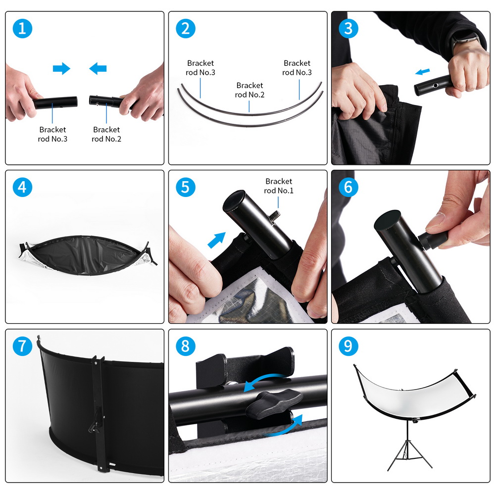 Selens U-Type Reflector W/ Tri - огляд і ціна Photography Lighting Types