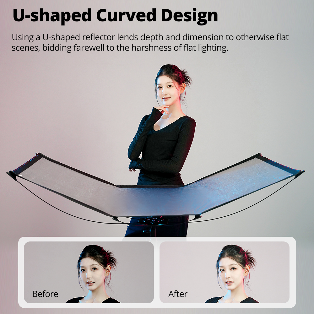 AMBITFUL 3in1 U-Type Light Dif - огляд і ціна Photography Lighting Types
