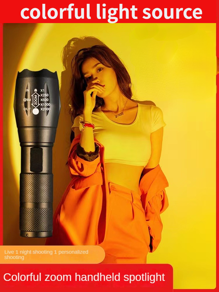 LED photography flashlight rgb - огляд і ціна Photography Lighting Portrait