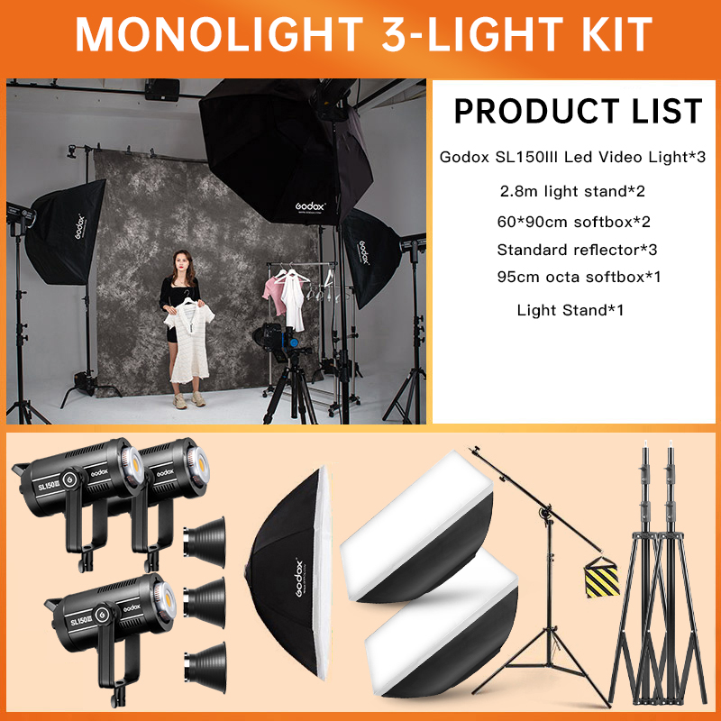 MSGODOX SL150W Professional St - огляд і ціна Photography Using Lighting