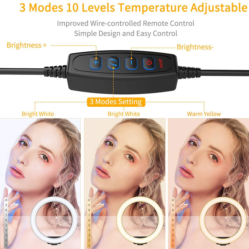 Video Light 16/26/33cm Selfie  - огляд і ціна Photography Lighting Tool