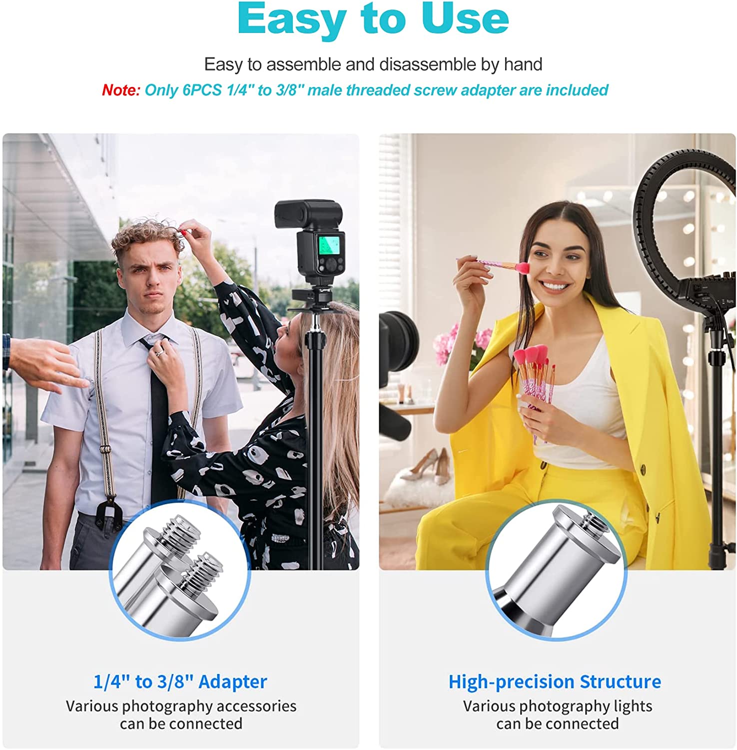 Selens Standard 3/8 to 1/4 Ada - огляд і ціна Photography Lighting Tool