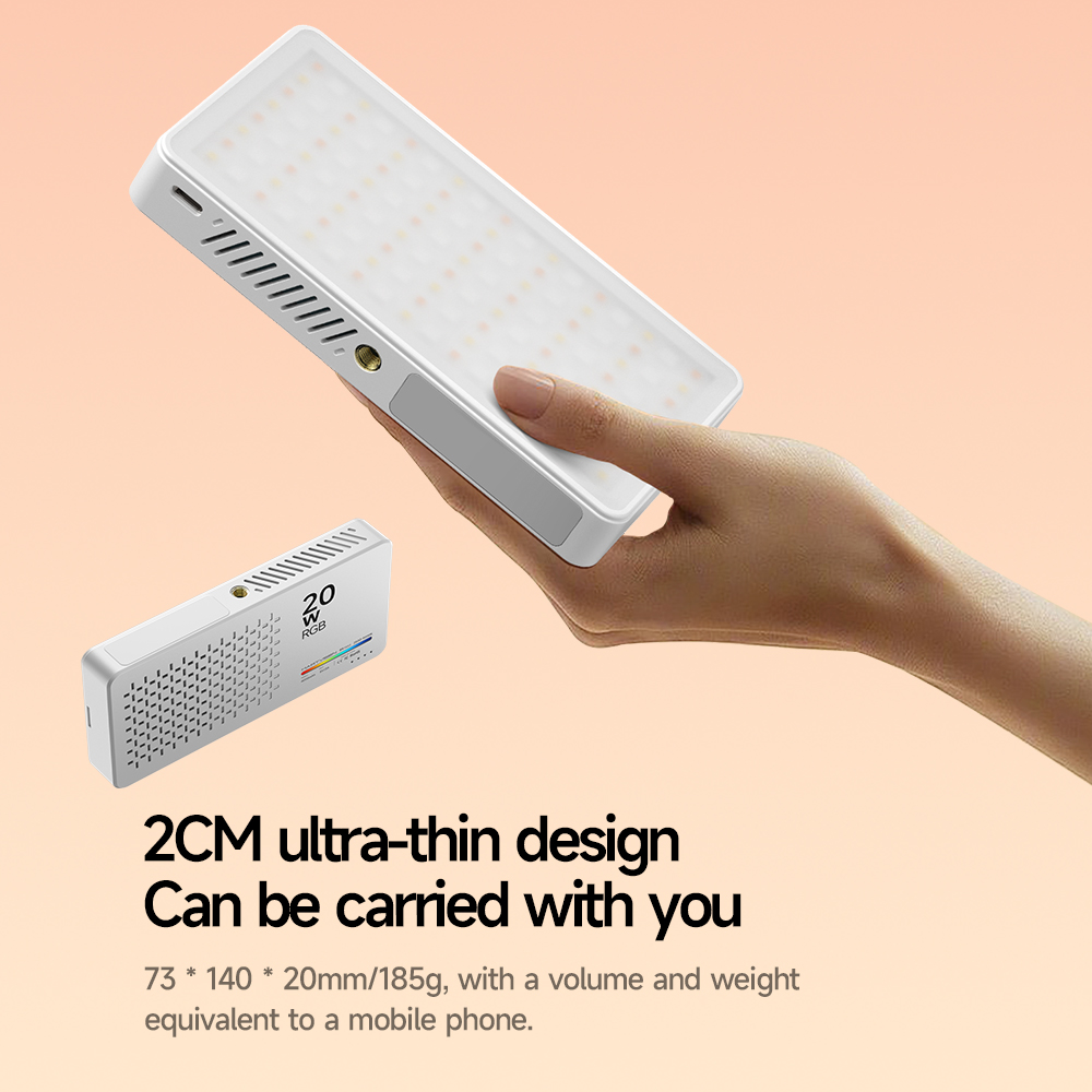 Mini Rechargeable R9PRO full-c - огляд і ціна Photography Lighting Game