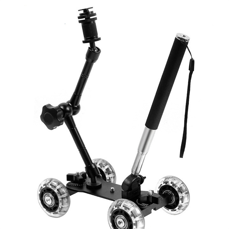 Mobile Rolling Sliding Dolly S - огляд і ціна Photography Lighting Tool