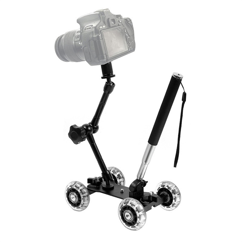 Mobile Rolling Sliding Dolly S - огляд і ціна Photography Lighting Tool