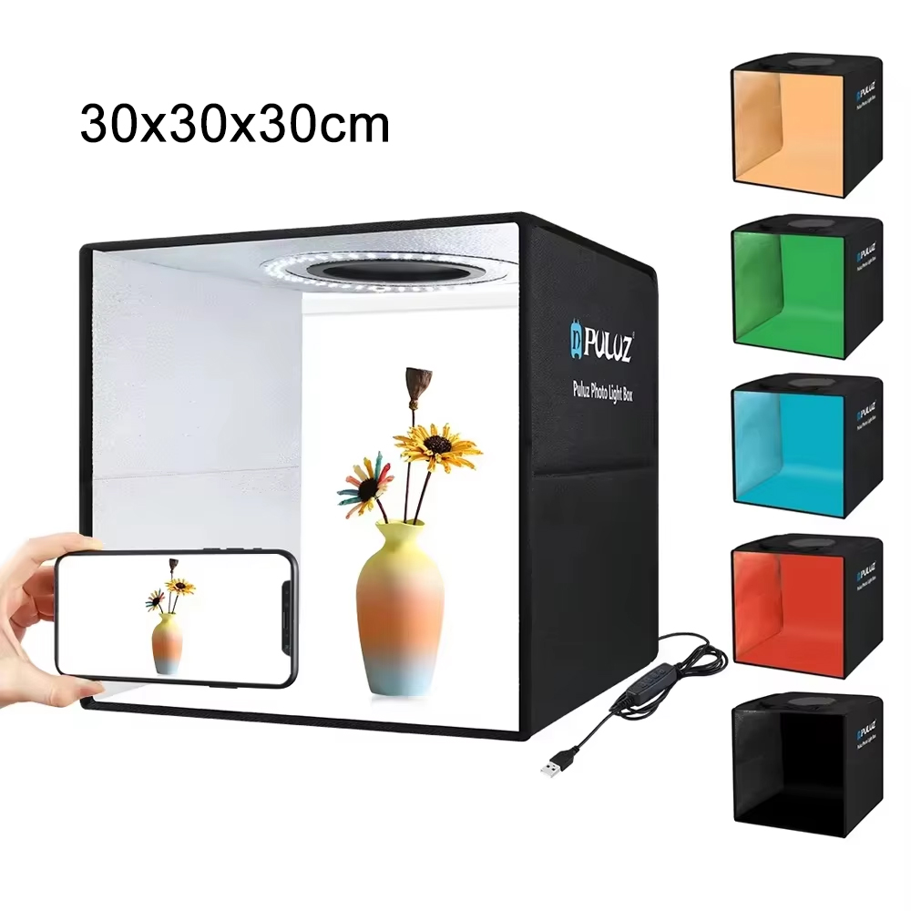 PULUZ 30CM/11.8'' Photo Studio - огляд і ціна Photography Lighting And Backdrop Kits