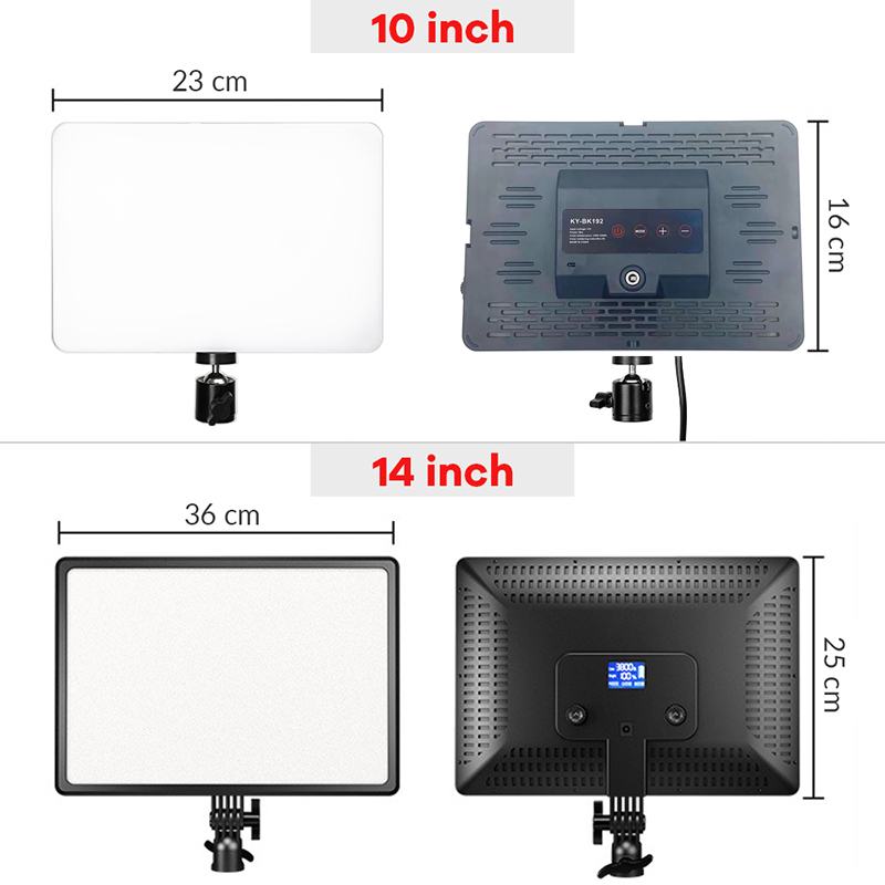 14inch 10inch LED Video Light  - огляд і ціна Photography Lighting Wireless