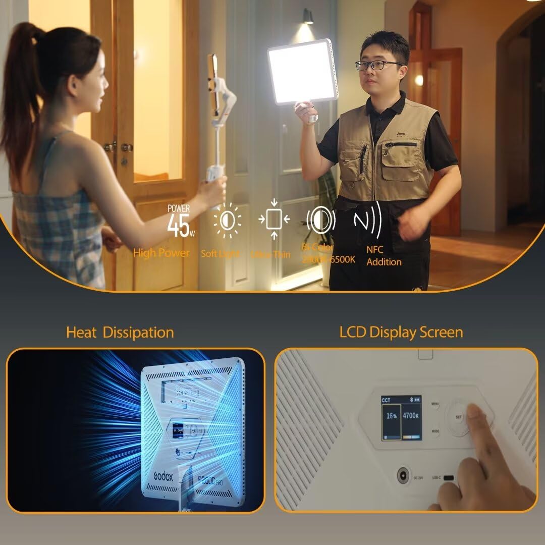 Godox P260C Pro LED Video Ligh - огляд і ціна Photography Lighting Wireless