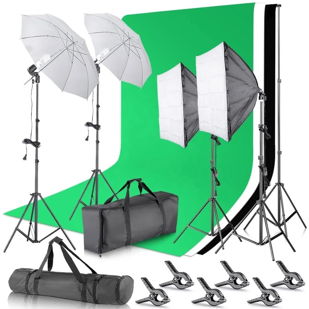 Photography Photo Studio Acces - огляд і ціна Photography Lighting And Backdrop Kits