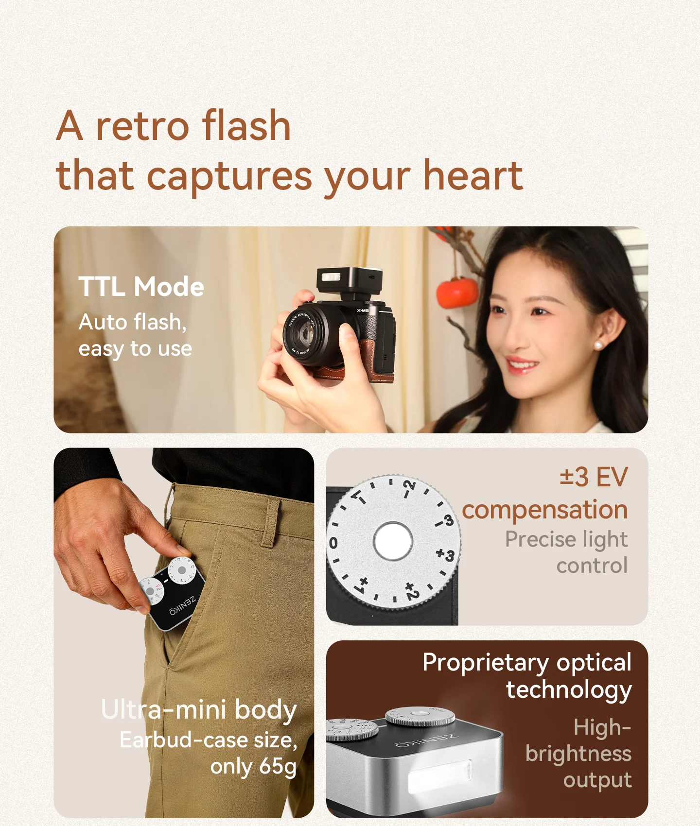 ZENIKO ZT12 Compact Retro TTL  - огляд і ціна Photography Lighting Brands