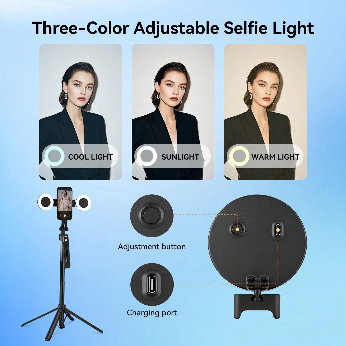 2025 New AI Auto Tracking Self - огляд і ціна Photography Lighting Wireless