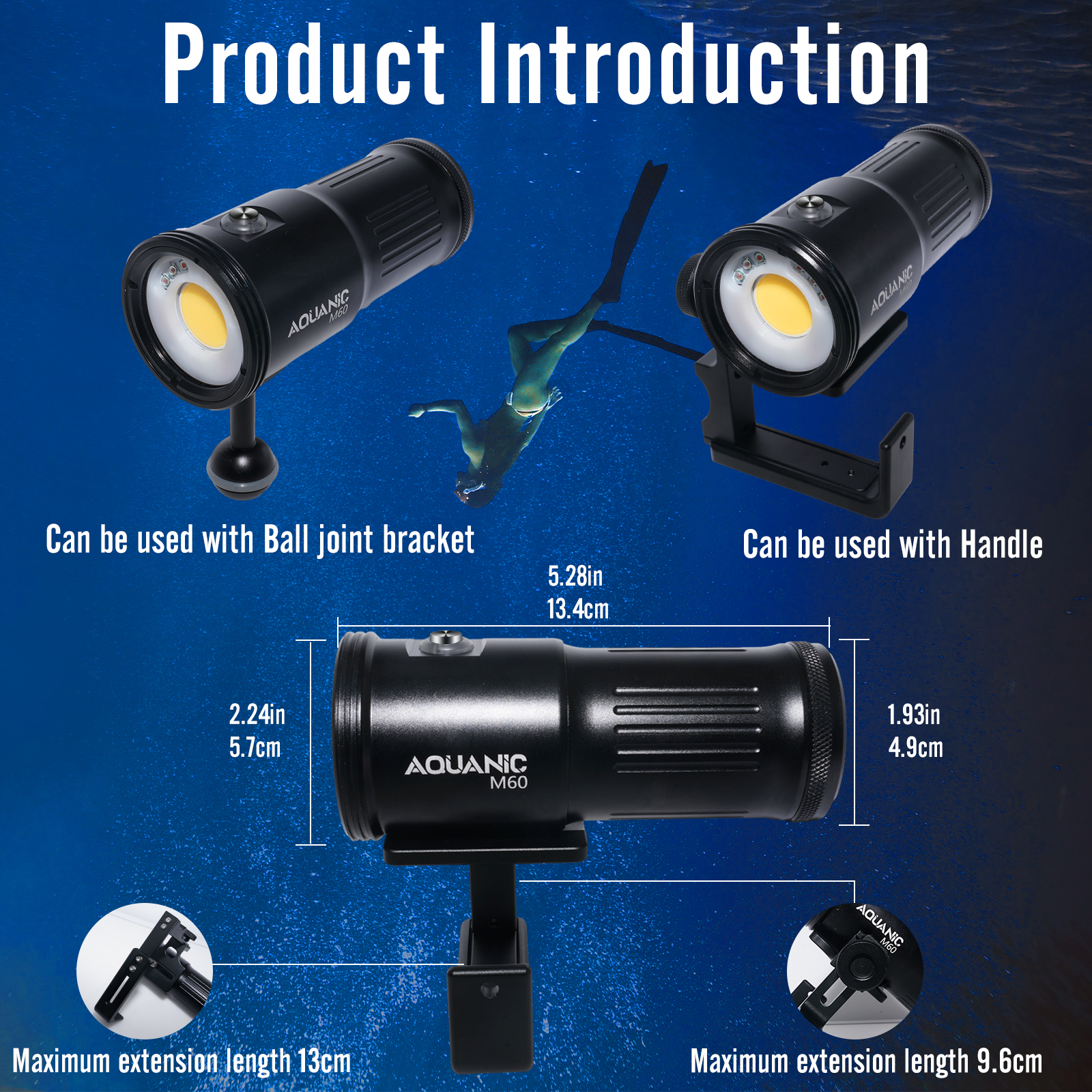 Nitescuba professional diving  - огляд і ціна Photography Lighting Types