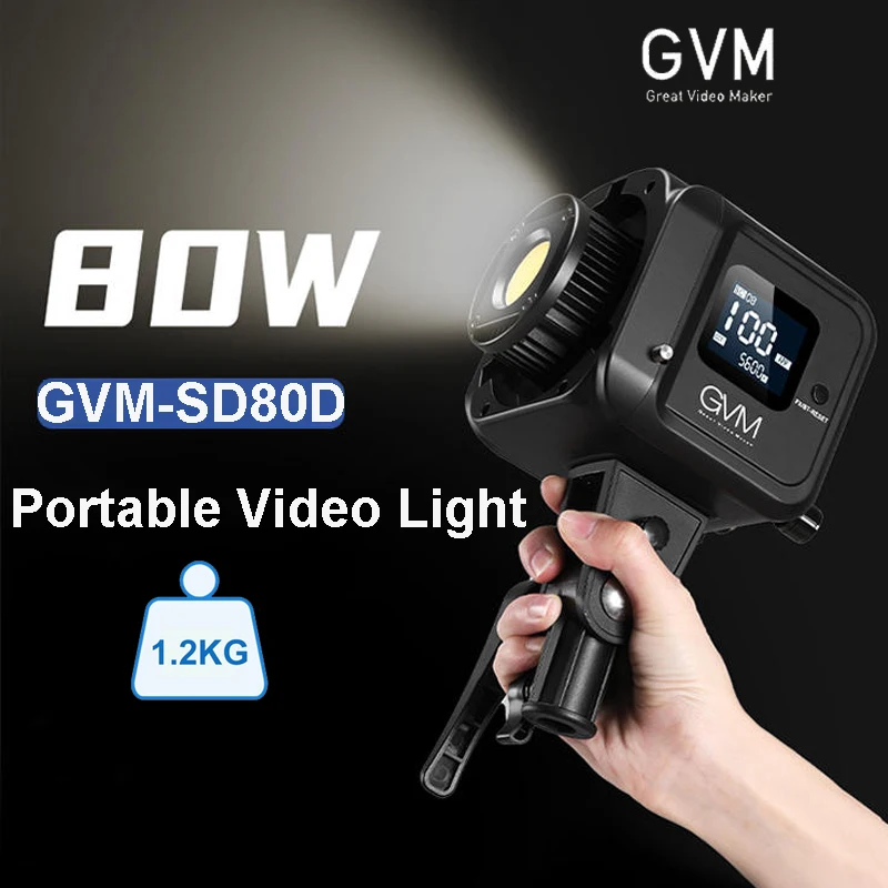 GVM SD80D 80W Bi-Color LED Vid - огляд і ціна Photography Using Lighting