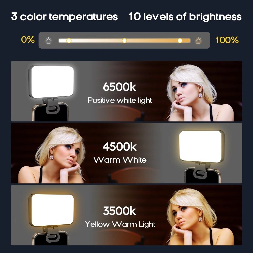800/1000mAh LED Selfie Light U - огляд і ціна Photography Using Lighting