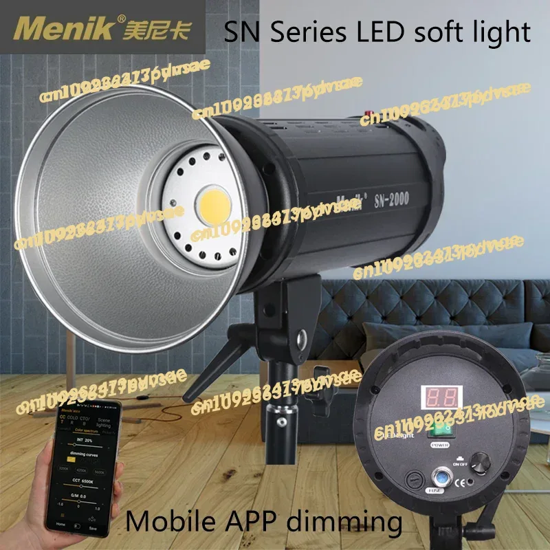 NEW Menik SN series photo led  - огляд і ціна Photography Lighting Portrait