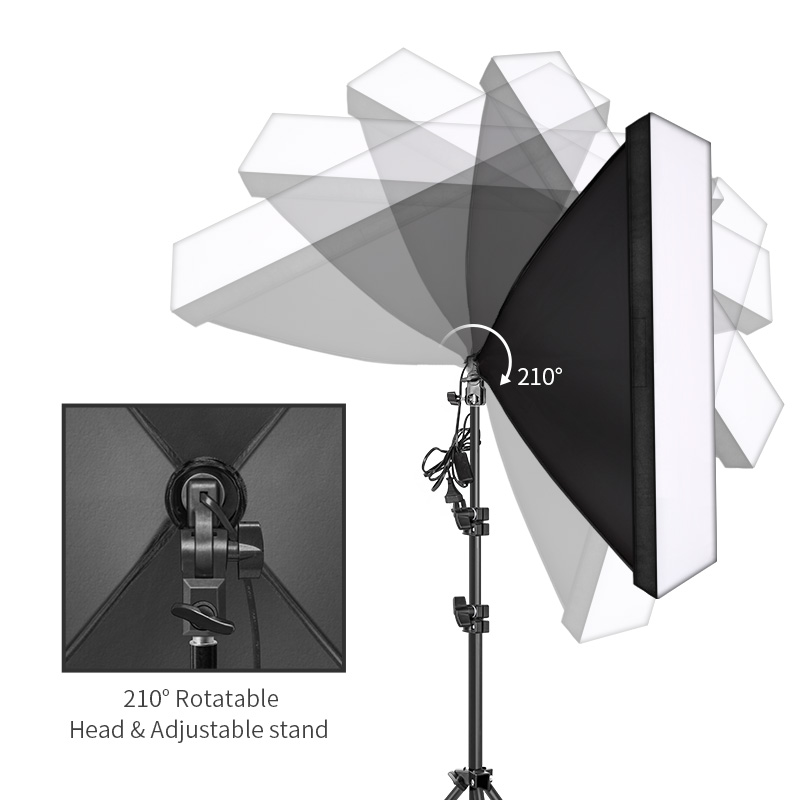 Photography 50x70CM Softbox Li - огляд і ціна Photography Using Lighting