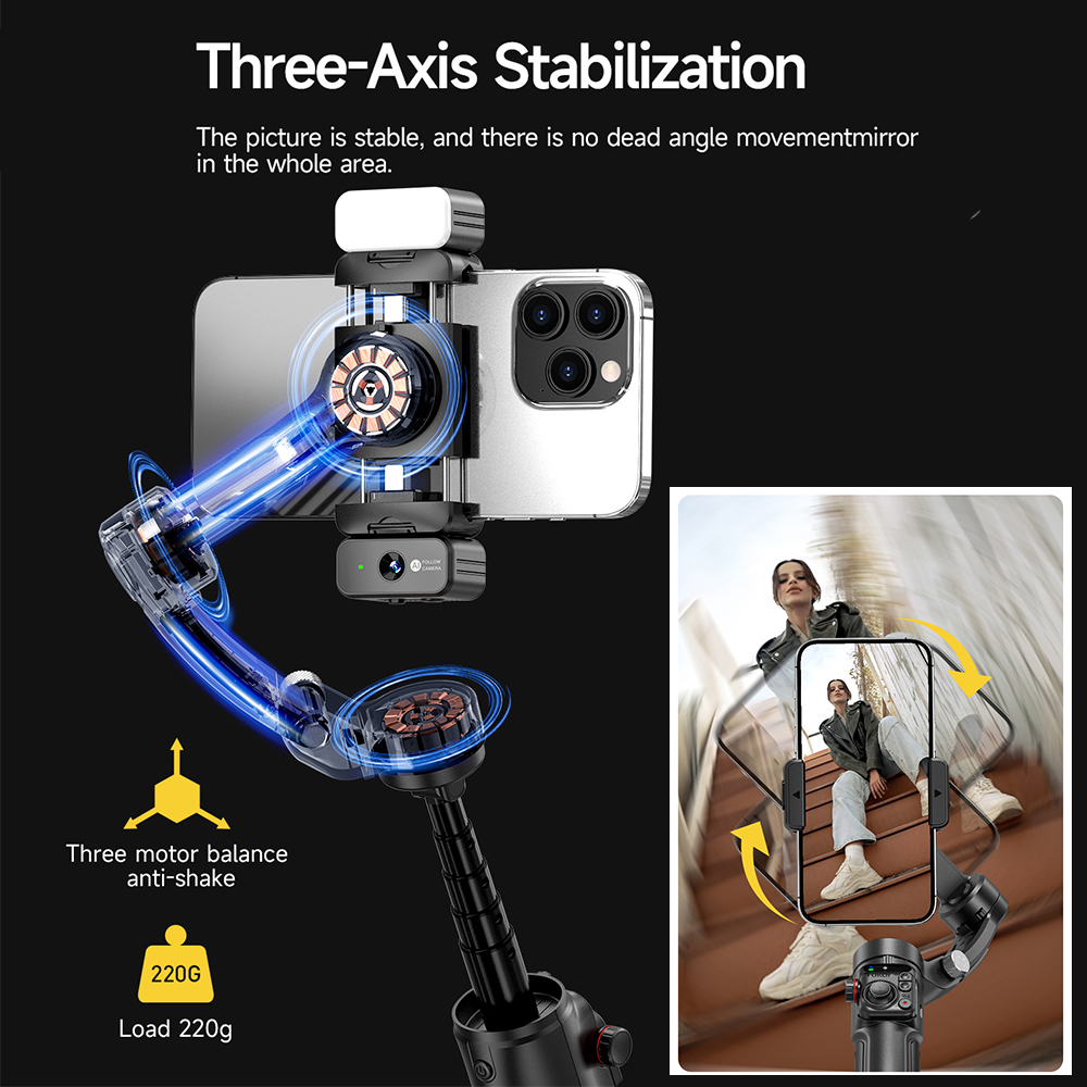 CYKE M06 Telescopic Rod  AI Fa - огляд і ціна Photography Lighting Wireless