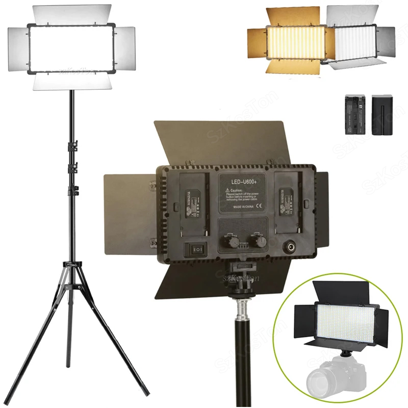 U800 U600 LED Photo Studio Vid - огляд і ціна Photography Lighting Wireless