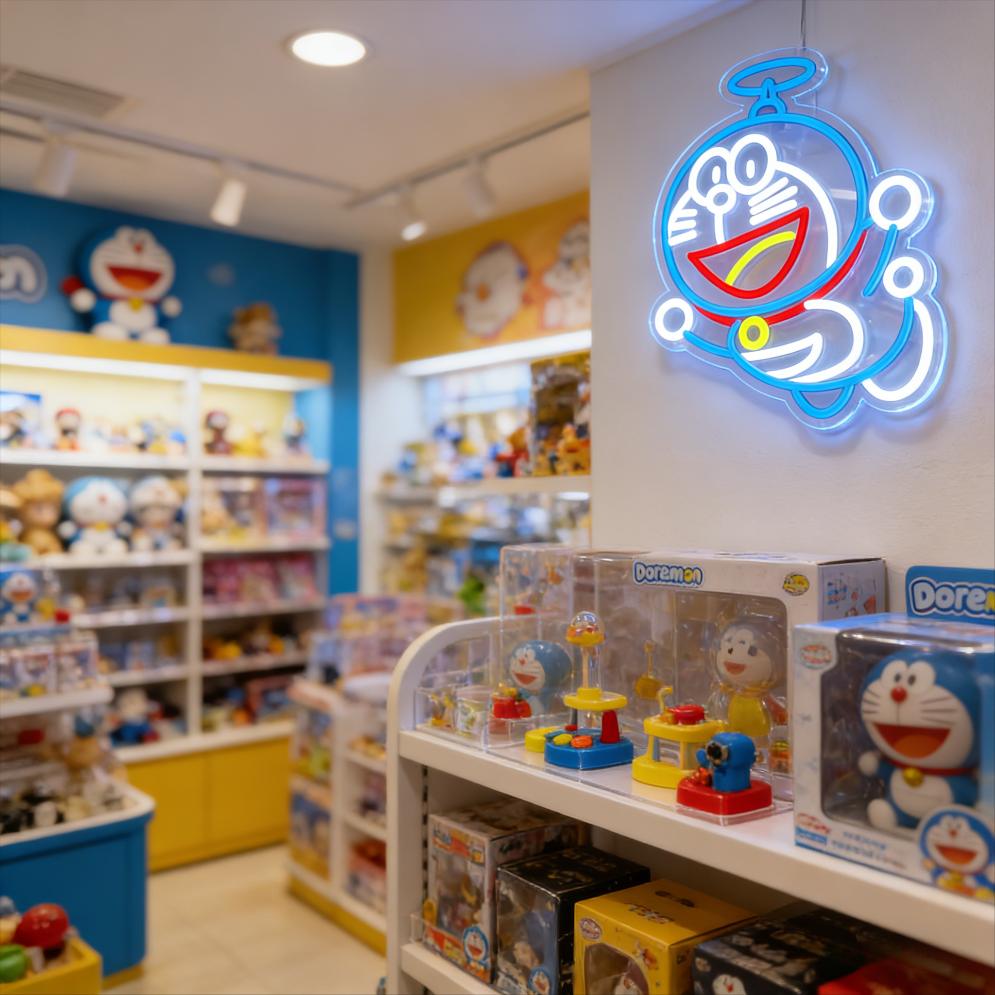 Doraemon Neon Sign LED USB Dim - огляд і ціна Photography Lighting Game